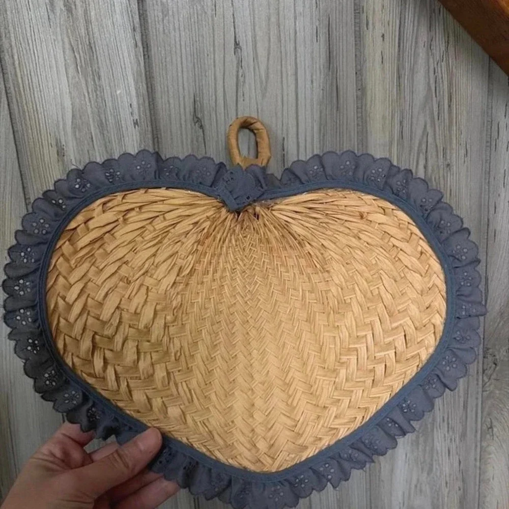 Heart shaped fan